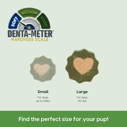 Brushless Toothpaste Dog Dental Chews - Large Breeds (10 ct)