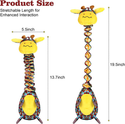Tough Indestructible Dog Toys for Aggressive Chewers, Durable Dog Chew Toys for Large Breeds With Cotton Material & Crinkle Paper, Aggressive Chew Toys for Dogs