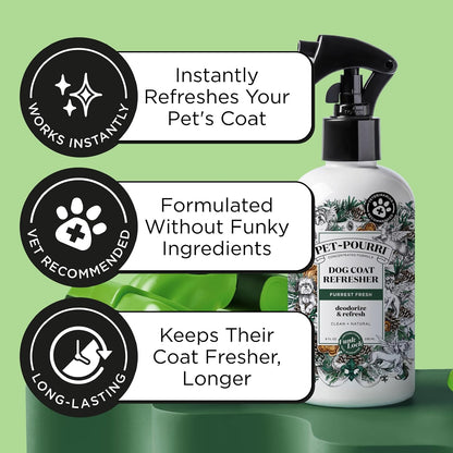 Poo- Furrest Fresh Dog Deodorizing Spray, 8 Fl Oz