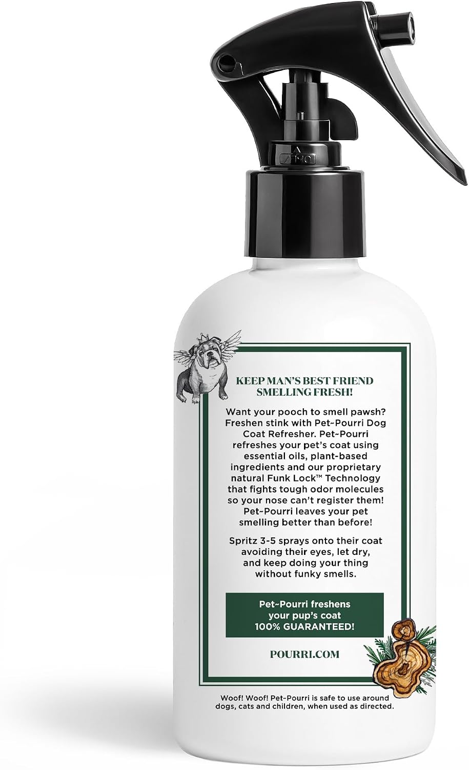 Poo- Furrest Fresh Dog Deodorizing Spray, 8 Fl Oz
