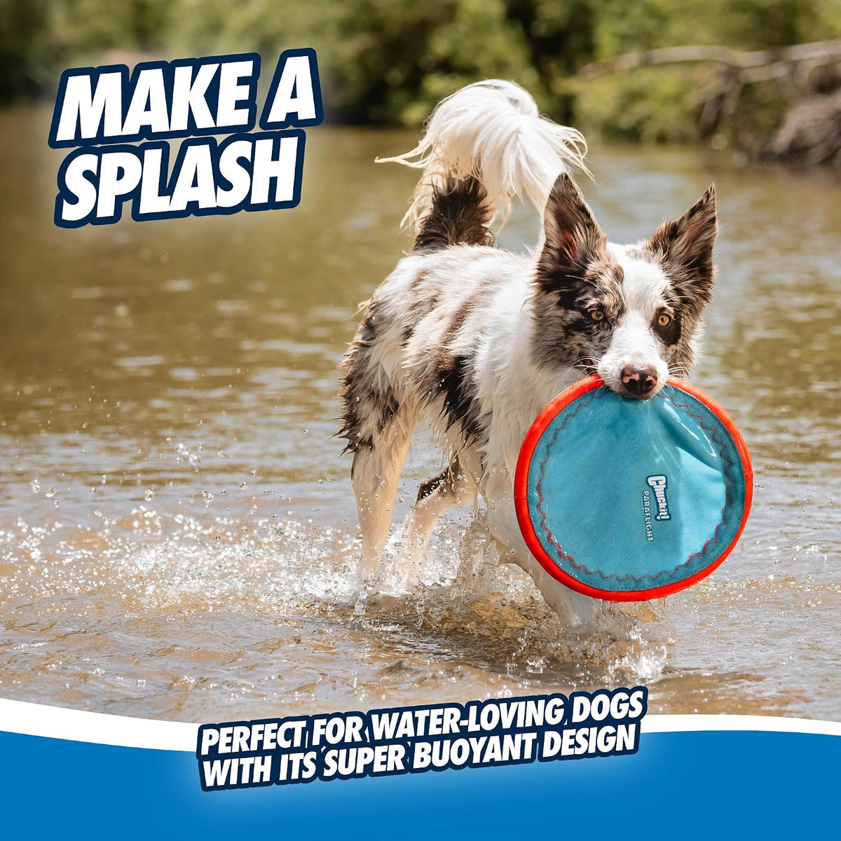 ! Paraflight Flying Disc Dog Toy, Floats, Size Large, 1 Pack