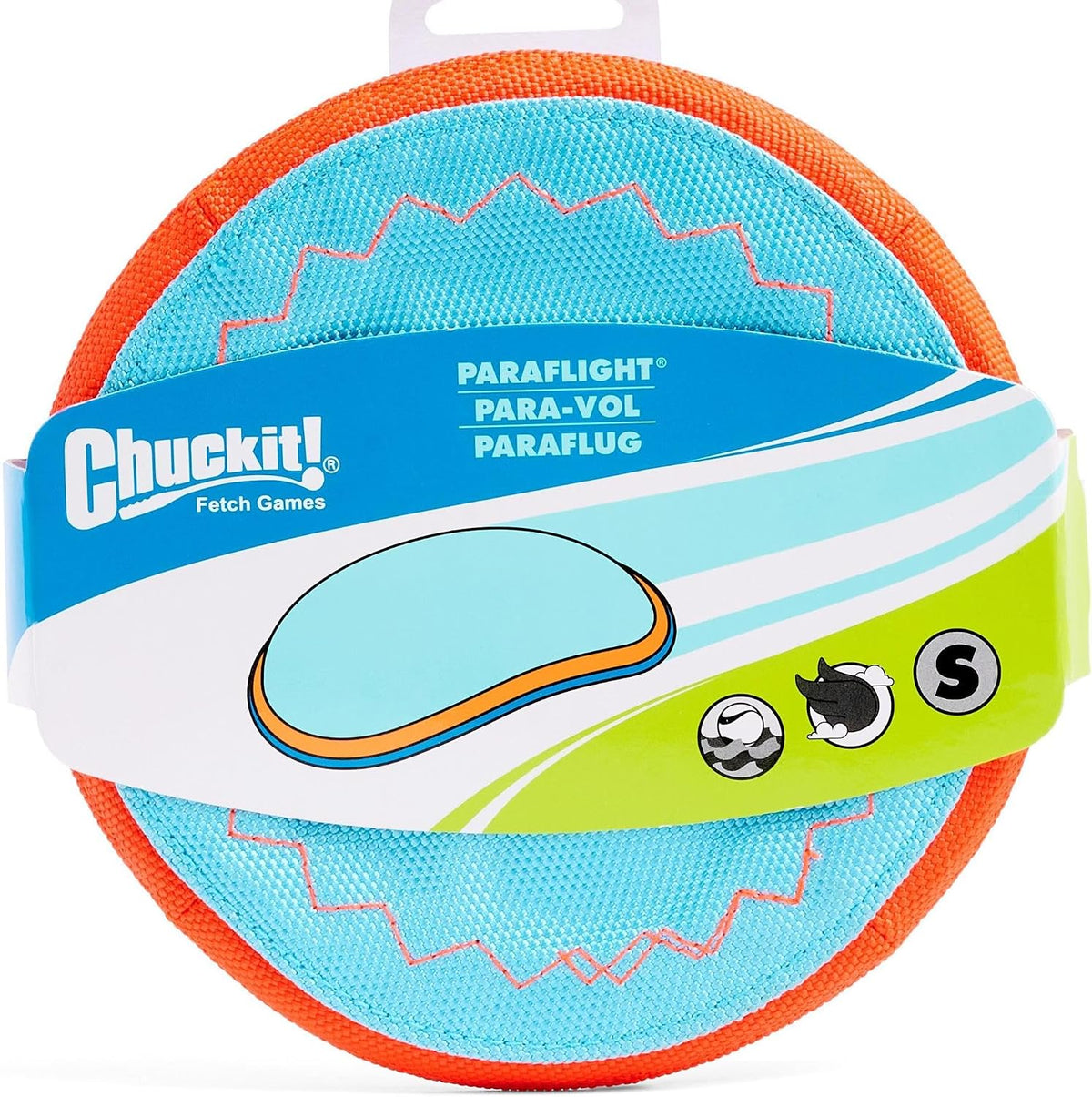 ! Paraflight Flying Disc Dog Toy, Floats, Size Large, 1 Pack