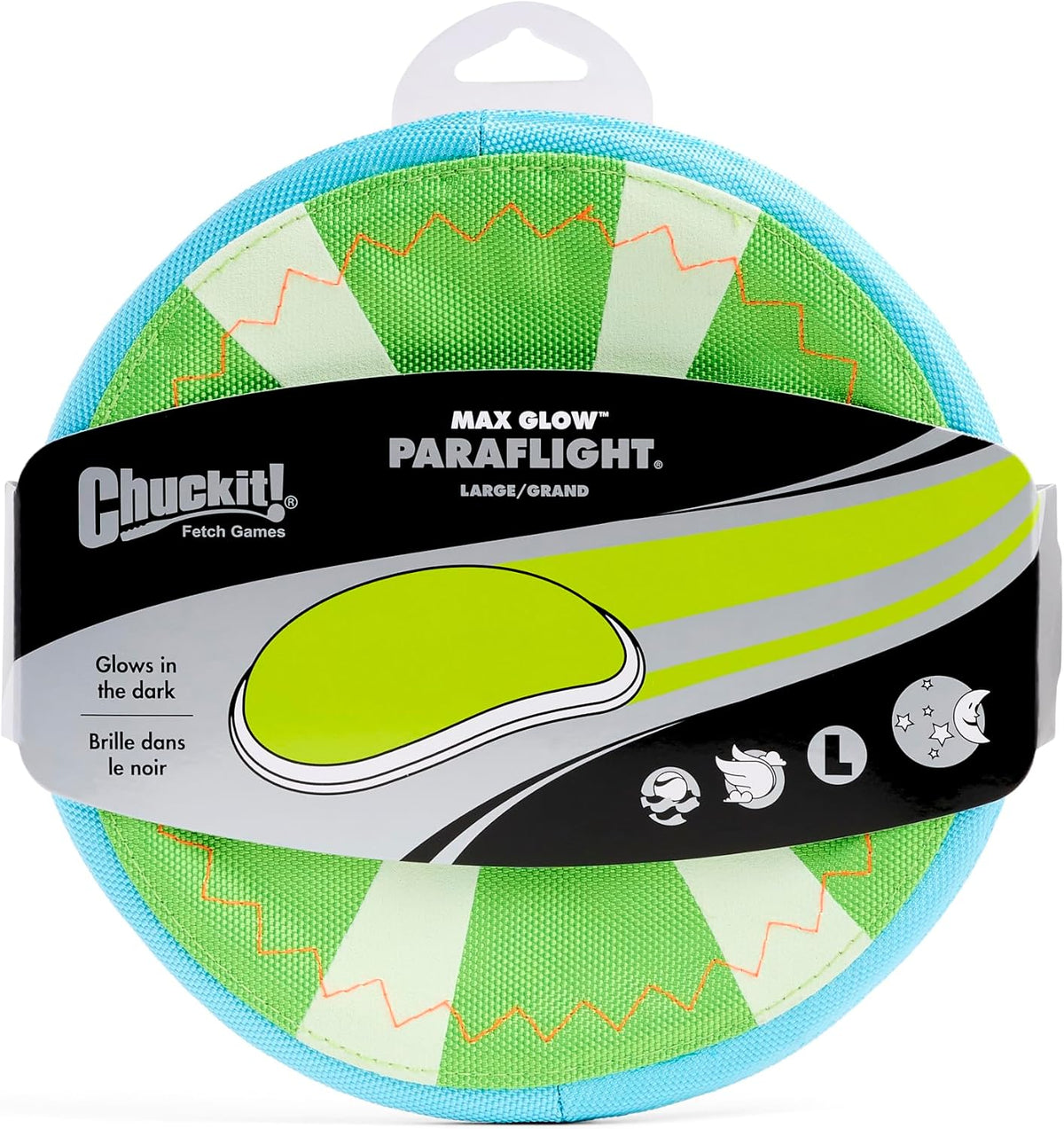 ! Paraflight Flying Disc Dog Toy, Floats, Size Large, 1 Pack