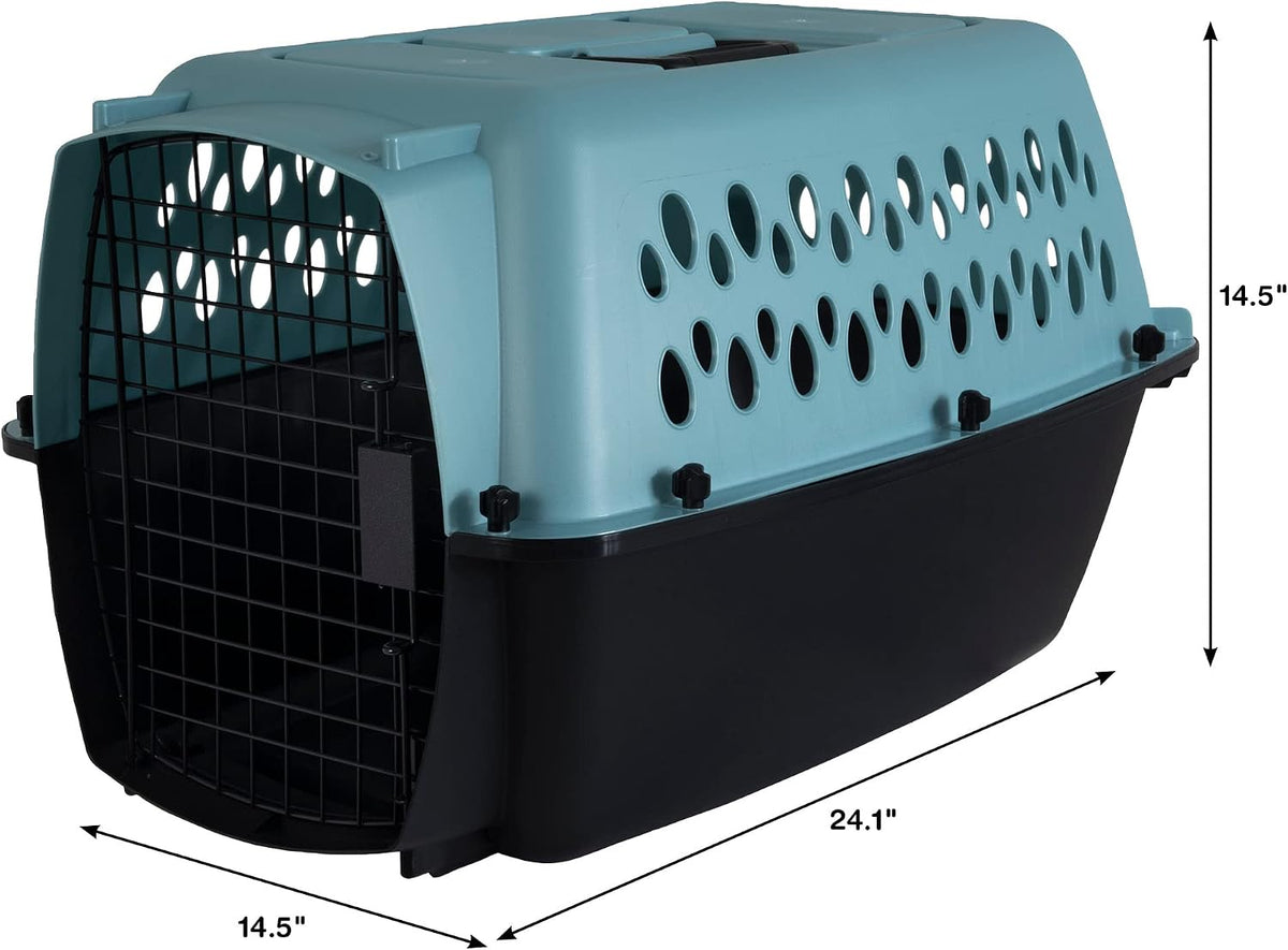 Fashion Vari Kennel, 19", for Dogs Up to 10 Lbs, 19.1"L x 12.6"W x 10.0"H, Made in USA