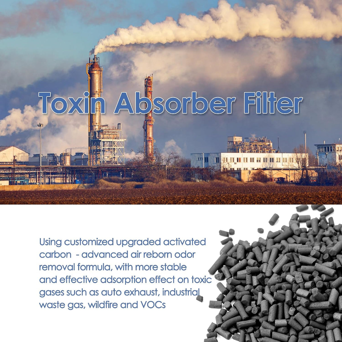 VK-6067B Filter Replacement for Vremi Air Purifier Filter Replacement
