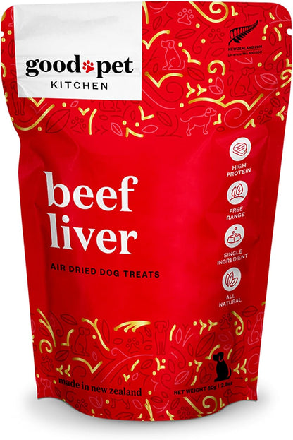 Pet Treats, Air-Dried, Natural, Limited Ingredient Dog Treat, Free Range, Grain Free Dog Treats, Toppers, Snacks, Beef & Parmesan 2.8 oz