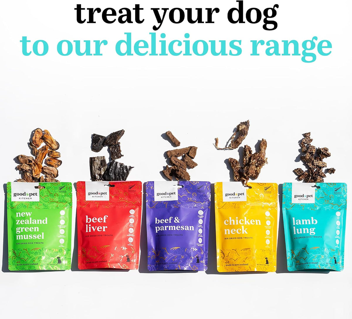 Pet Treats, Air-Dried, Natural, Limited Ingredient Dog Treat, Free Range, Grain Free Dog Treats, Toppers, Snacks, Beef & Parmesan 2.8 oz