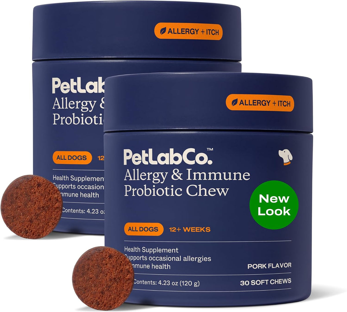. Allergy & Immune Probiotic Chews, 30 Soft Chews, Pork