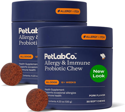 . Allergy & Immune Probiotic Chews, 30 Soft Chews, Pork