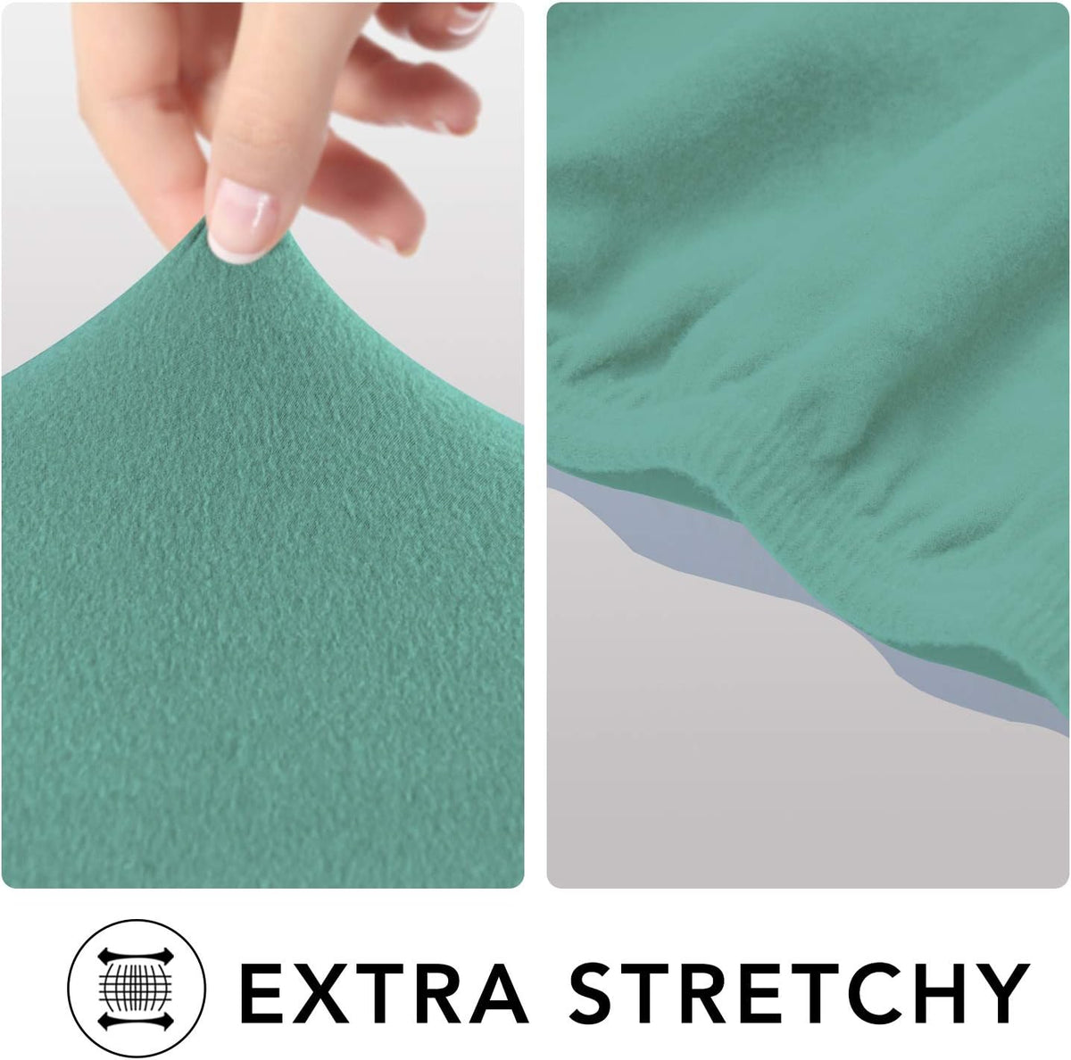 Stretch Couch Covers for Sofa Large Sofa Slipcovers Dark Gray | 1-Piece Spandex Couch cover Soft Couch protector, Sofa cover Washable with Non Skid Foam and Elastic Bottom for Kids, Dogs
