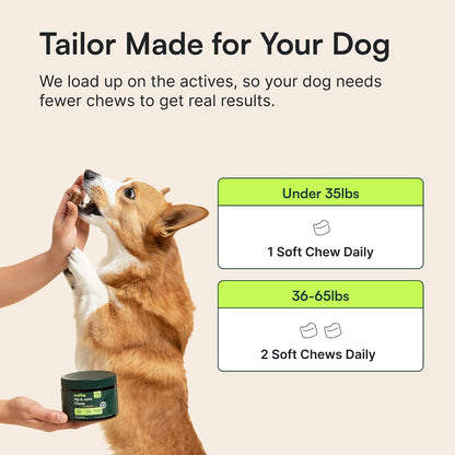 Advanced Hip & Joint Chews for Small & Medium Dogs, Vet Recommended
