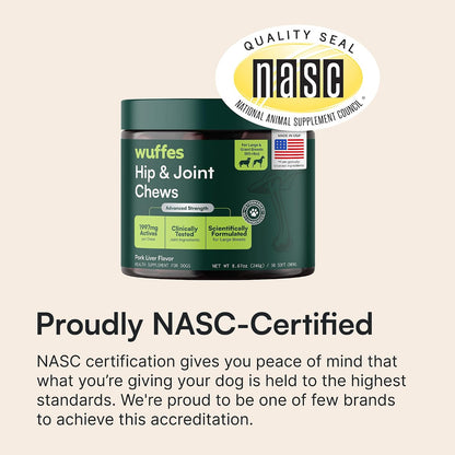 Advanced Hip & Joint Chews for Small & Medium Dogs, Vet Recommended