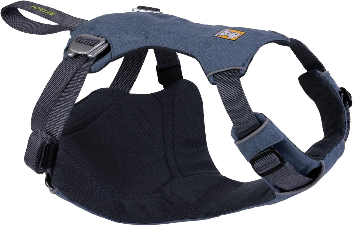 Ruffwear, Load Up Dog Car Harness, Slate Blue, X-Small