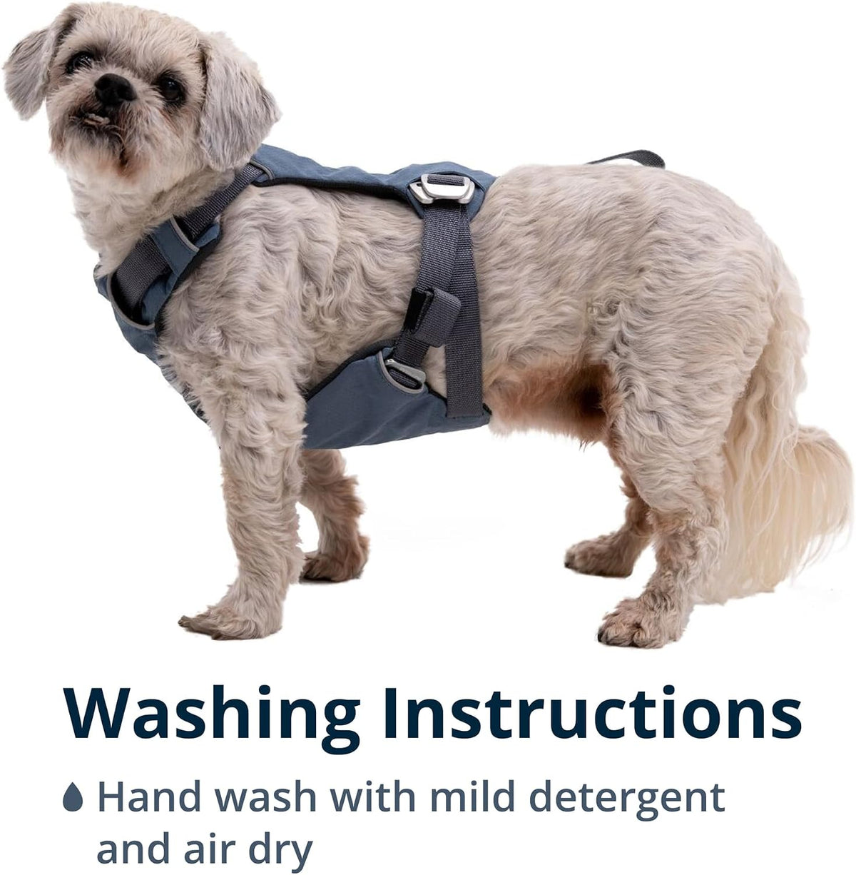 Ruffwear, Load Up Dog Car Harness, Slate Blue, X-Small