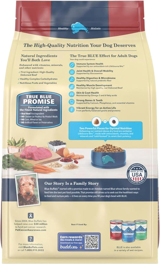 Blue Buffalo Life Protection Formula Beef Adult Dry Dog Food, 5 lb