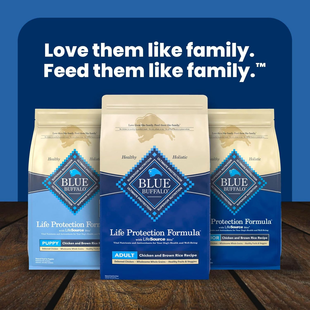 Blue Buffalo Life Protection Formula Beef Adult Dry Dog Food, 5 lb