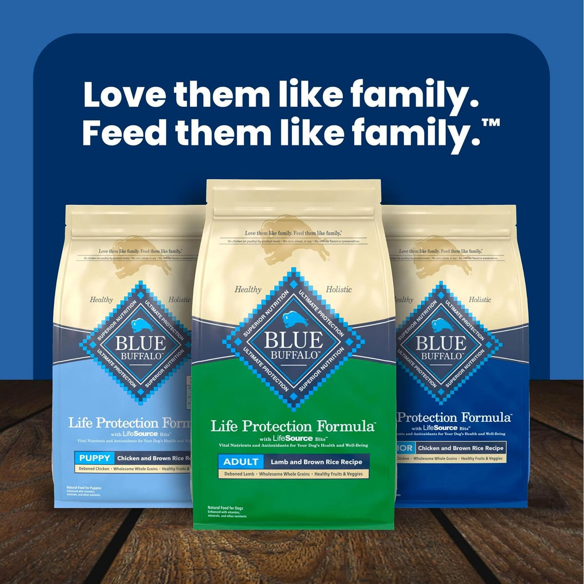 Blue Buffalo Life Protection Formula Beef Adult Dry Dog Food, 5 lb