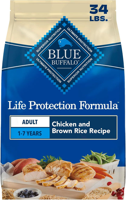 Blue Buffalo Life Protection Formula Beef Adult Dry Dog Food, 5 lb