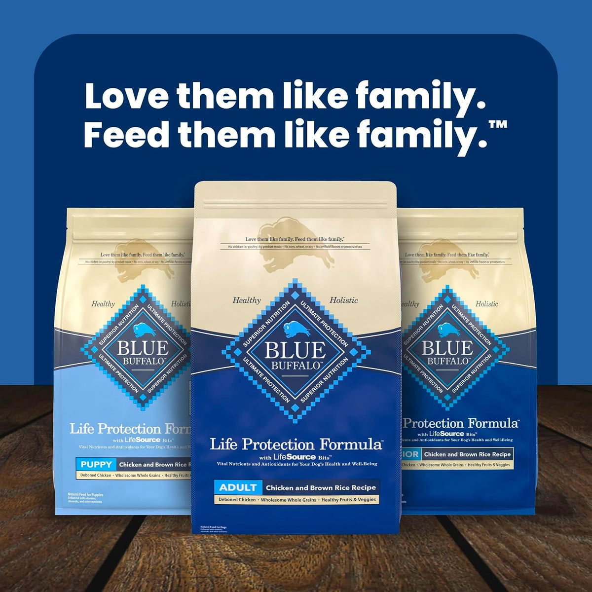 Blue Buffalo Life Protection Formula Beef Adult Dry Dog Food, 5 lb