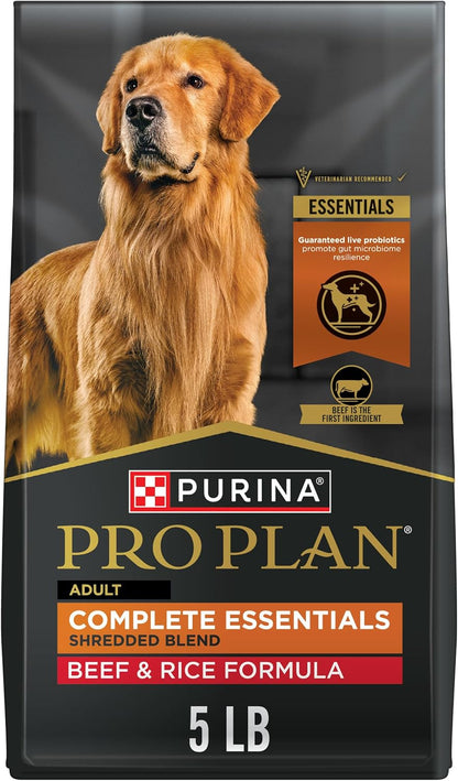 Complete Essentials Beef & Rice Dry Dog Food, 5 lb Bag