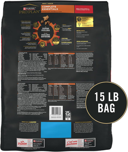 Complete Essentials Beef & Rice Dry Dog Food, 5 lb Bag