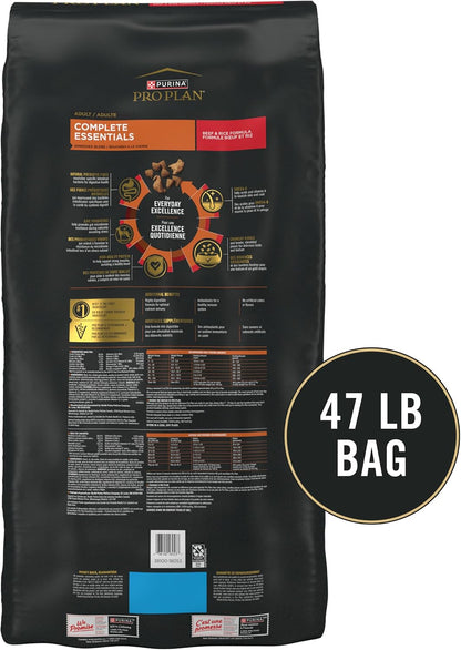 Complete Essentials Beef & Rice Dry Dog Food, 5 lb Bag
