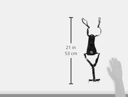Enhanced Strength Tru-Fit Smart Harness, Black, Medium