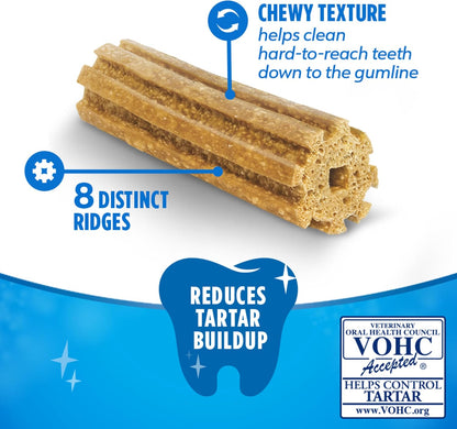Purina Daily Oral Care Dental Dog Treats for Small Dogs, 58 ct