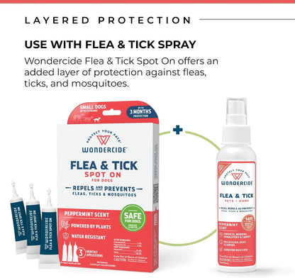 Flea Tick & Mosquito Dog Spot On - Large 3 Tubes of 0.17 oz