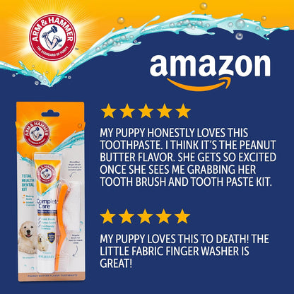 Complete Care Puppy Dental Kit, Peanut Butter Flavor, 2.5 Oz