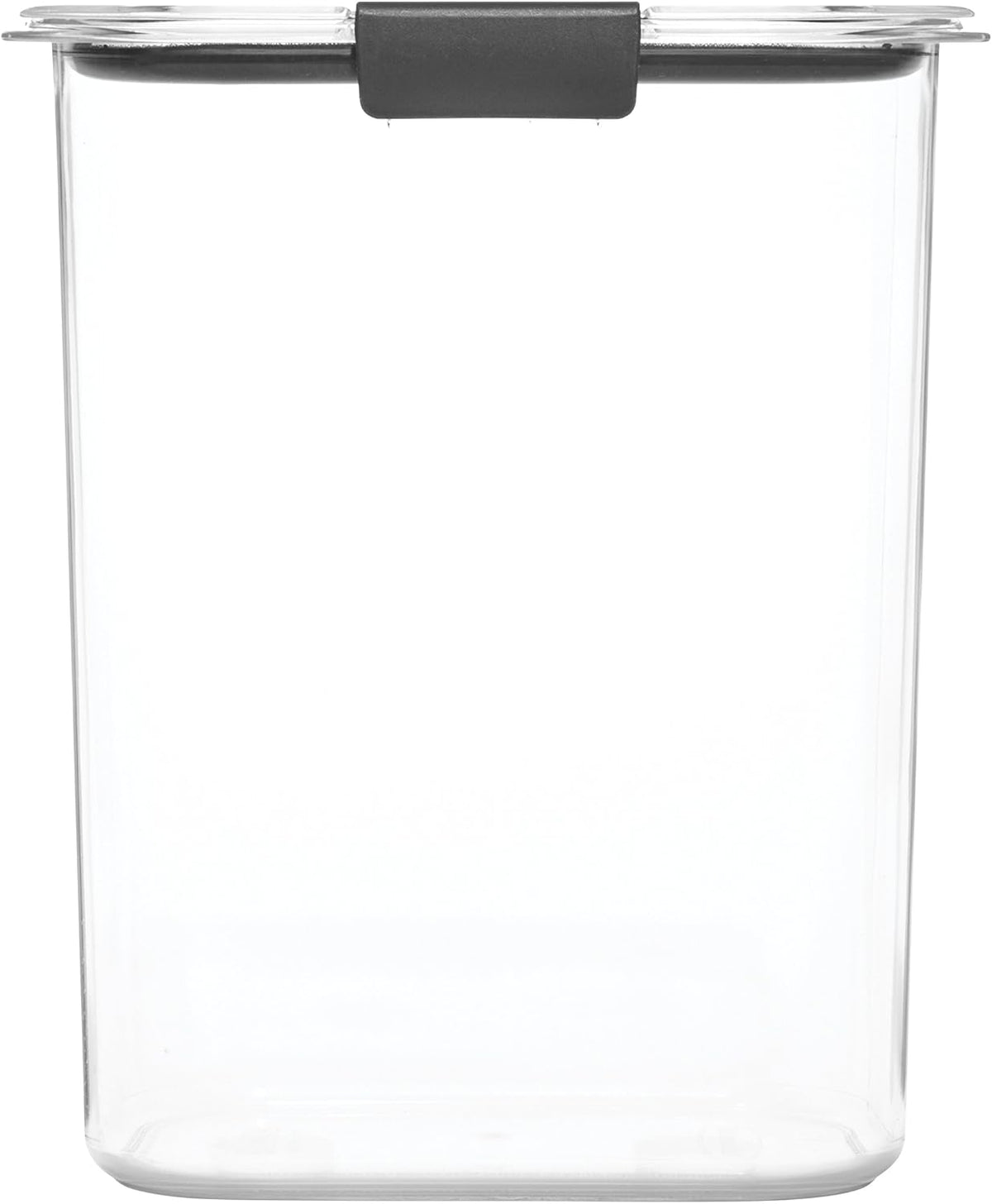 Brilliance 16-Cup Airtight Food Storage Container with Lid Clear/Grey - optimal for pantry organization flour sugar and food storage