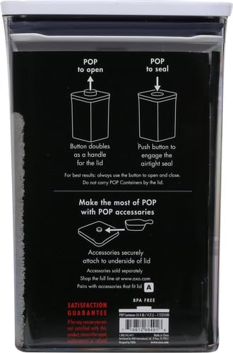 Good Grips POP Container, Airtight Food Storage for Pantry, 2.8 Qt