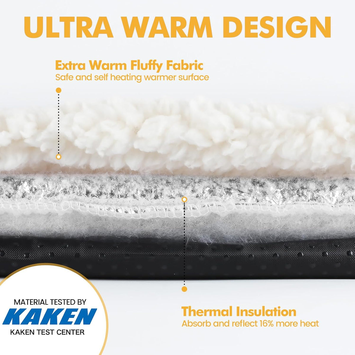 Self Warming Cat Bed Self Heating Cat Dog Mat Pet Pad Extra Warm