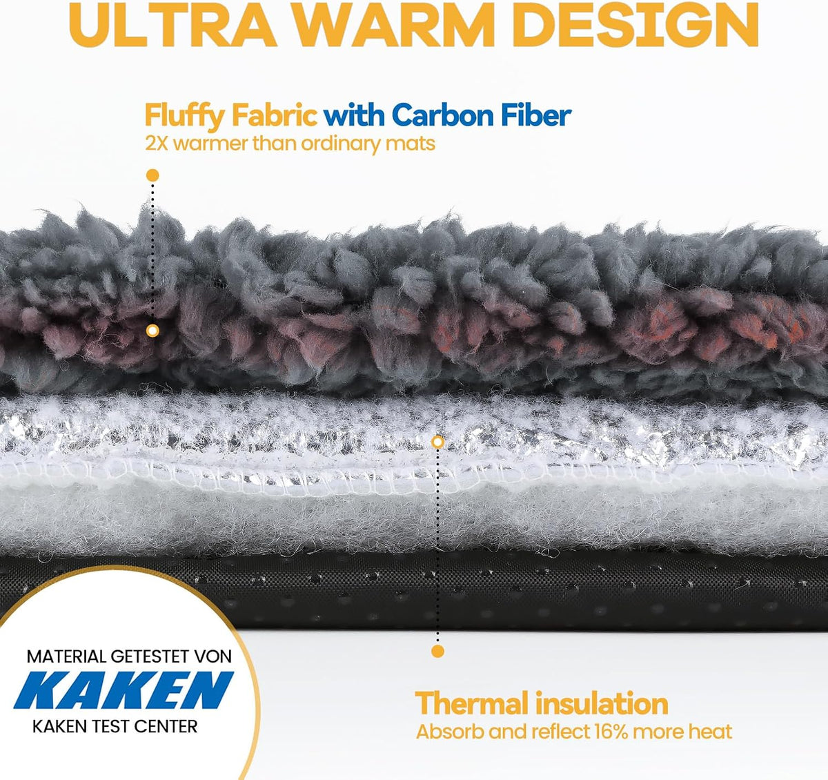 Self Warming Cat Bed Self Heating Cat Dog Mat Pet Pad Extra Warm