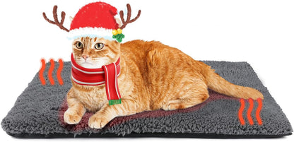 Self Warming Cat Bed Self Heating Cat Dog Mat Pet Pad Extra Warm
