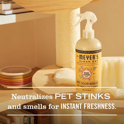 CLEAN DAY Pet Odor Neutralizer, Orange Blossom Scent, 12oz