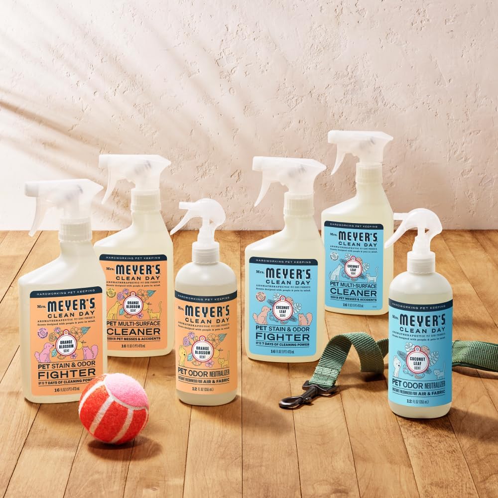 CLEAN DAY Pet Odor Neutralizer, Orange Blossom Scent, 12oz