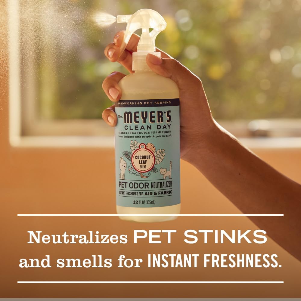 CLEAN DAY Pet Odor Neutralizer, Orange Blossom Scent, 12oz