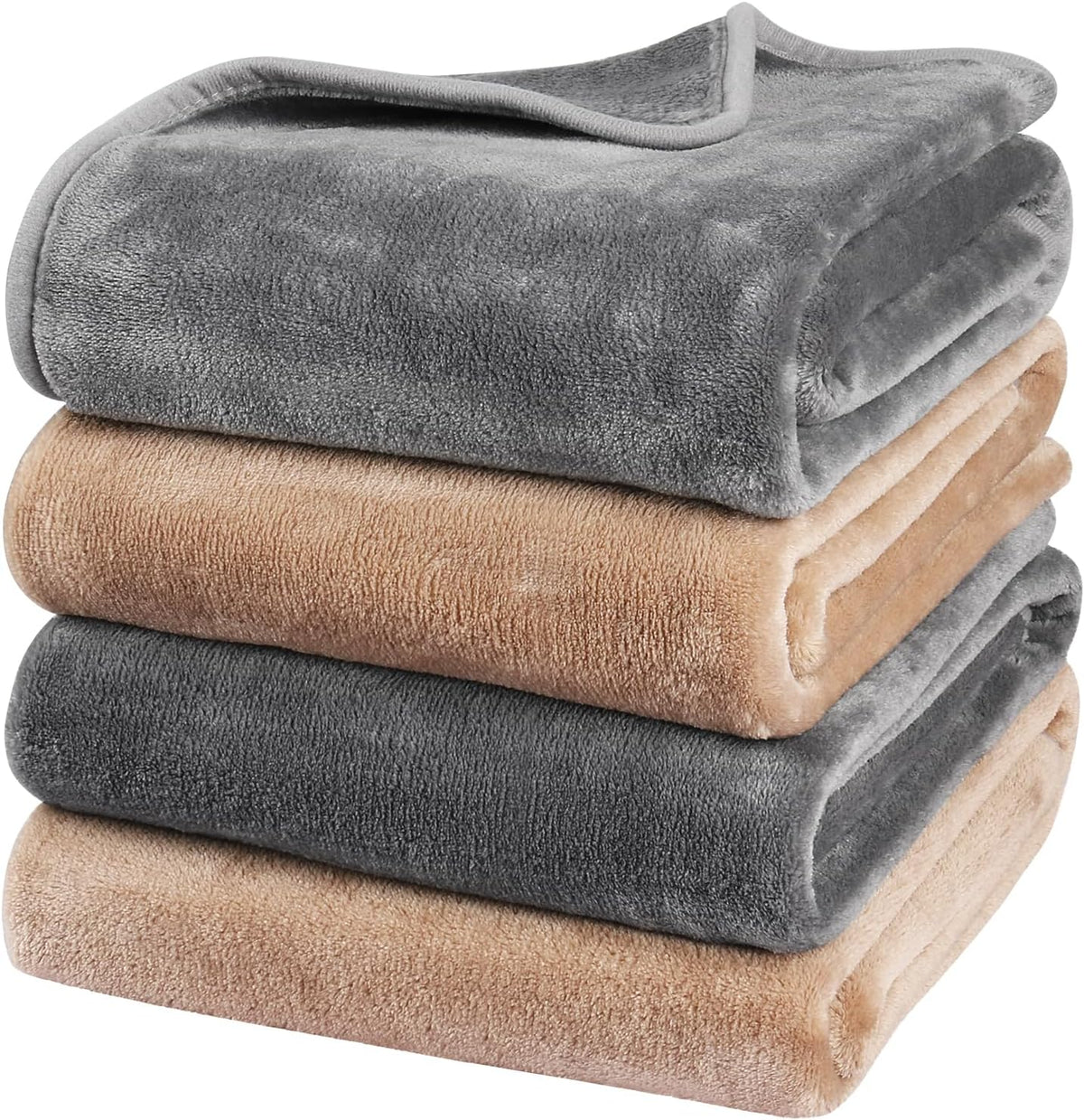 Dog Blanket Washable for Puppy: 4 Packs Dog Blankets 40”x28”