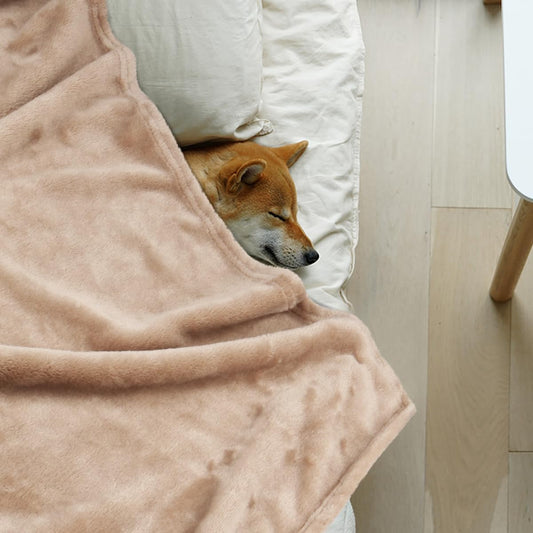Dog Blanket Washable for Puppy: 4 Packs Dog Blankets 40”x28”