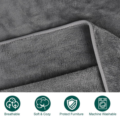 Dog Blanket Washable for Puppy: 4 Packs Dog Blankets 40”x28”