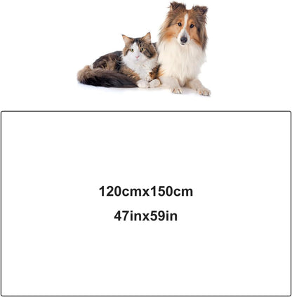 Dog Blanket Washable for Puppy: 4 Packs Dog Blankets 40”x28”