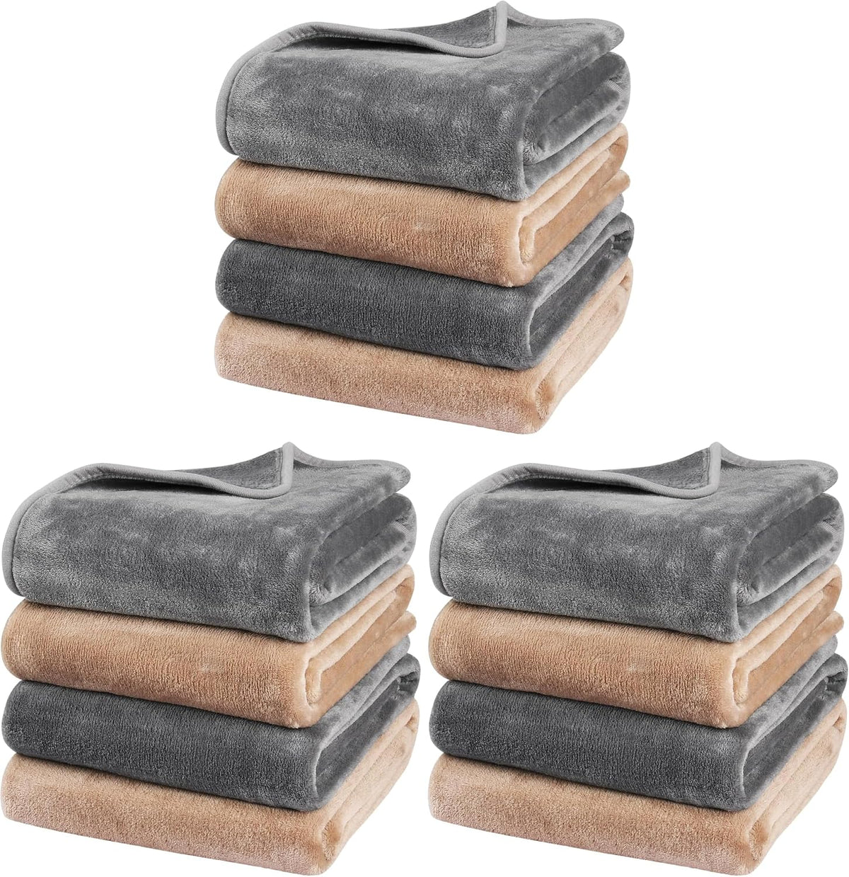 Dog Blanket Washable for Puppy: 4 Packs Dog Blankets 40”x28”