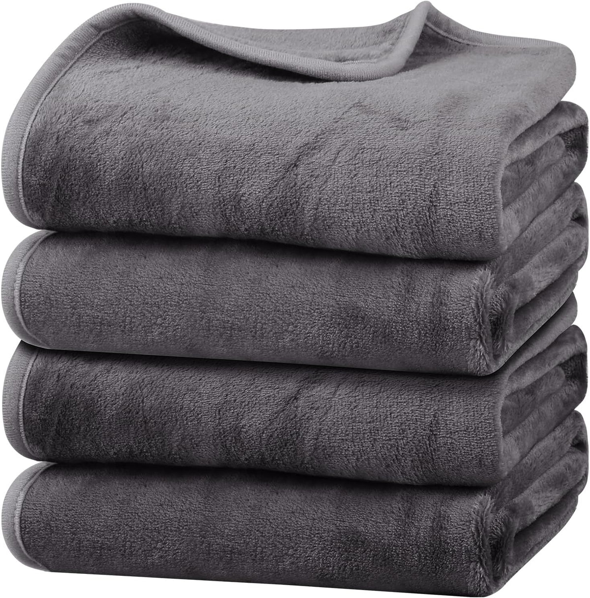 Dog Blanket Washable for Puppy: 4 Packs Dog Blankets 40”x28”