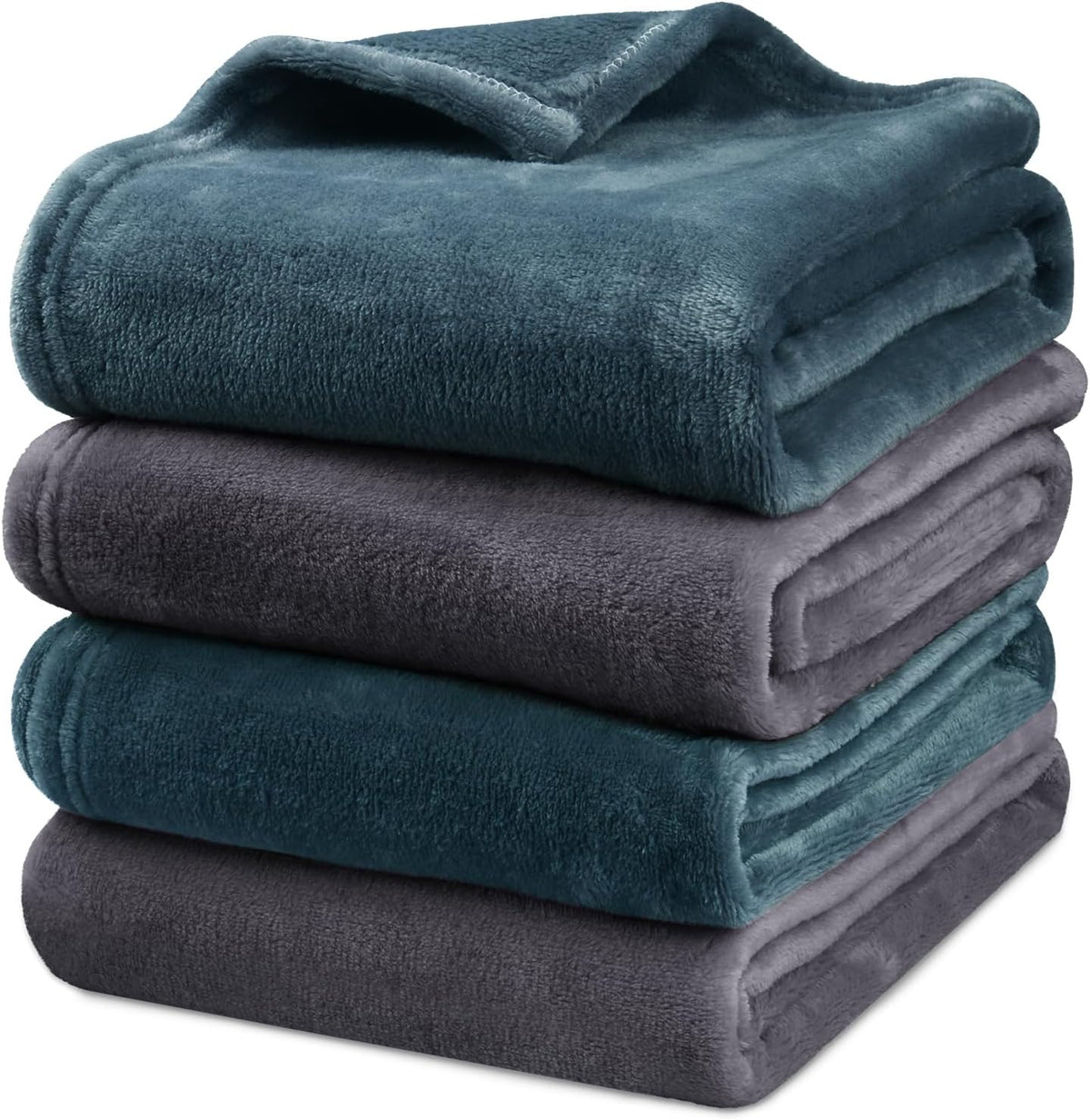 Dog Blanket Washable for Puppy: 4 Packs Dog Blankets 40”x28”