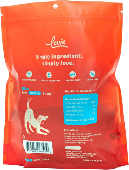 Beef Liver and Lung Dog Treats - Dehydrated Air Dried Soft Bites, High Protein, Two Ingredients, All Natural, 16 oz.