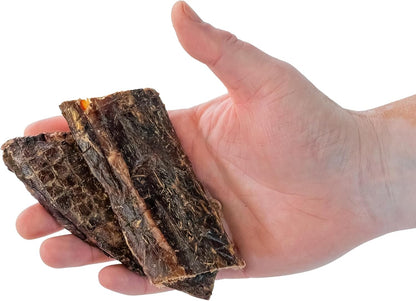 Beef Liver and Lung Dog Treats - Dehydrated Air Dried Soft Bites, High Protein, Two Ingredients, All Natural, 16 oz.
