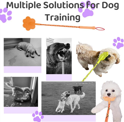 3 Pcs Dog Training Stick Pole, 16.73 Inch Puppy Training Tools Whip with Anti-Slip Handle, Outdoor and Indoor Exercise Interactive Dog Pole for Small Medium Dogs