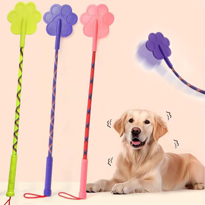 3 Pcs Dog Training Stick Pole, 16.73 Inch Puppy Training Tools Whip with Anti-Slip Handle, Outdoor and Indoor Exercise Interactive Dog Pole for Small Medium Dogs
