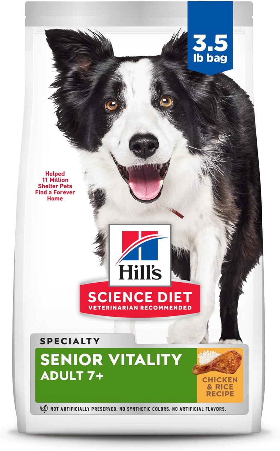 Adult 7+ Senior Vitality Dry Dog Food